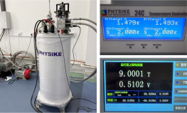 干式變溫超導(dǎo)磁體安裝成功