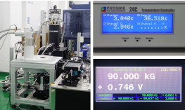 干式低振動(dòng)強(qiáng)磁場(chǎng)高壓低溫系統(tǒng)安裝成功