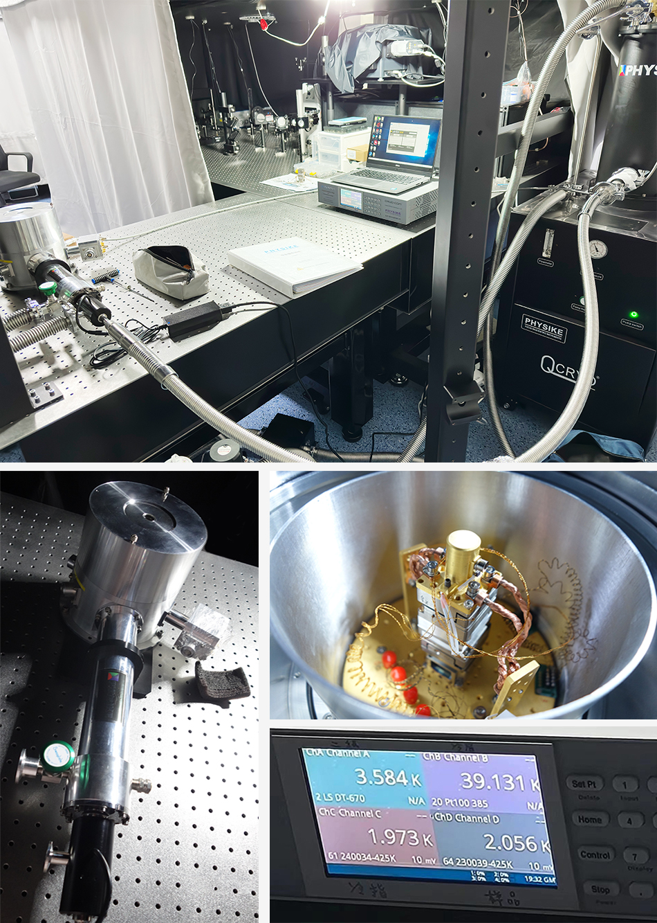 飛斯科集成納米定位臺和掃描臺的干式顯微低溫系統(tǒng)安裝成功